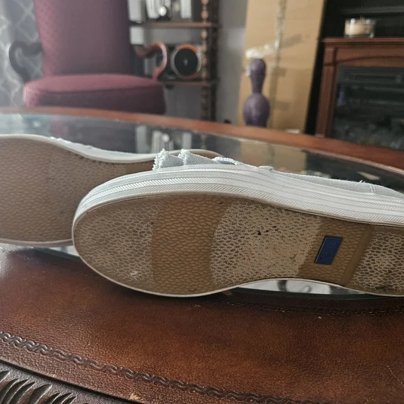 Keds Gray Ruffle Sneakers - Picture 2 of 2